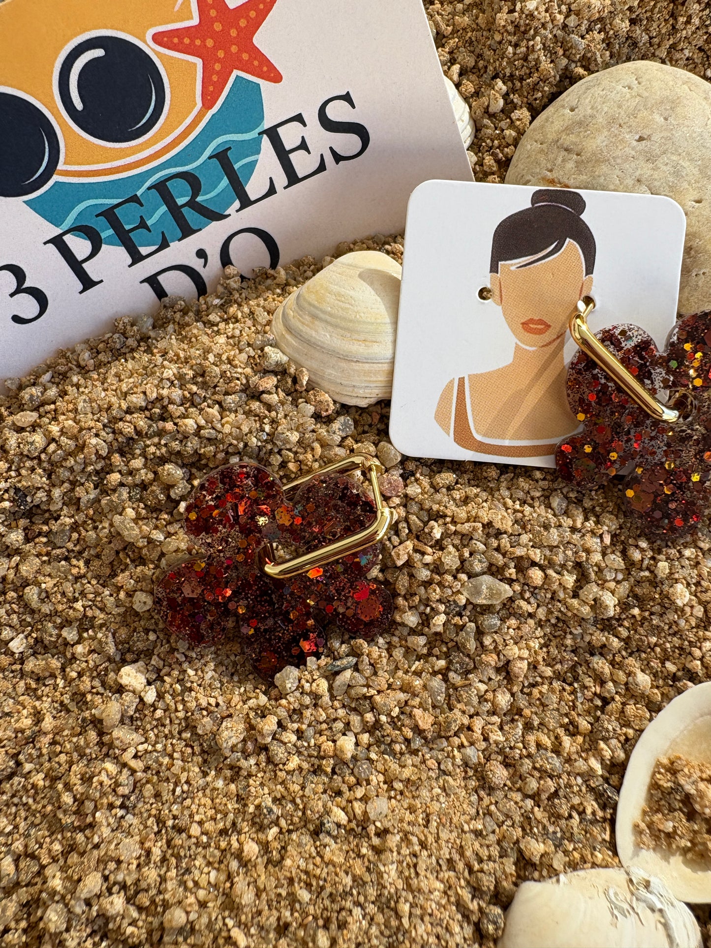 BOUCLES D'OREILLES CAMELIA
