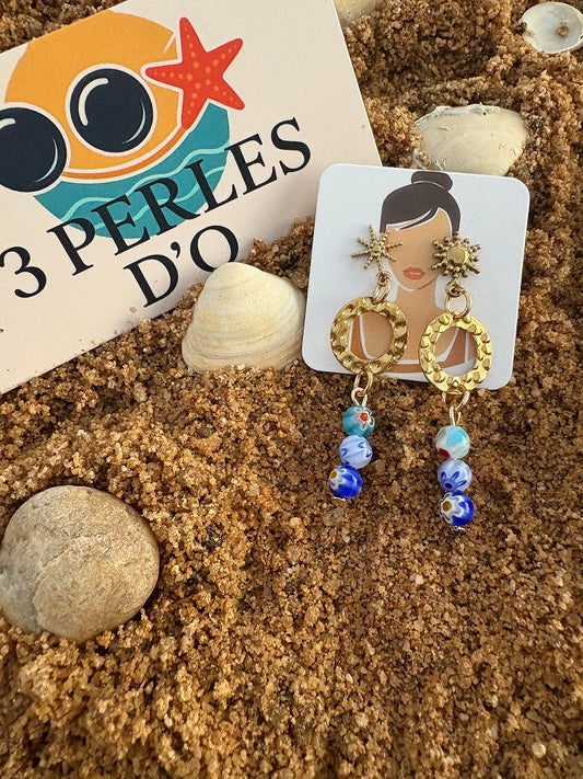 BOUCLES D OREILLES FLAMY