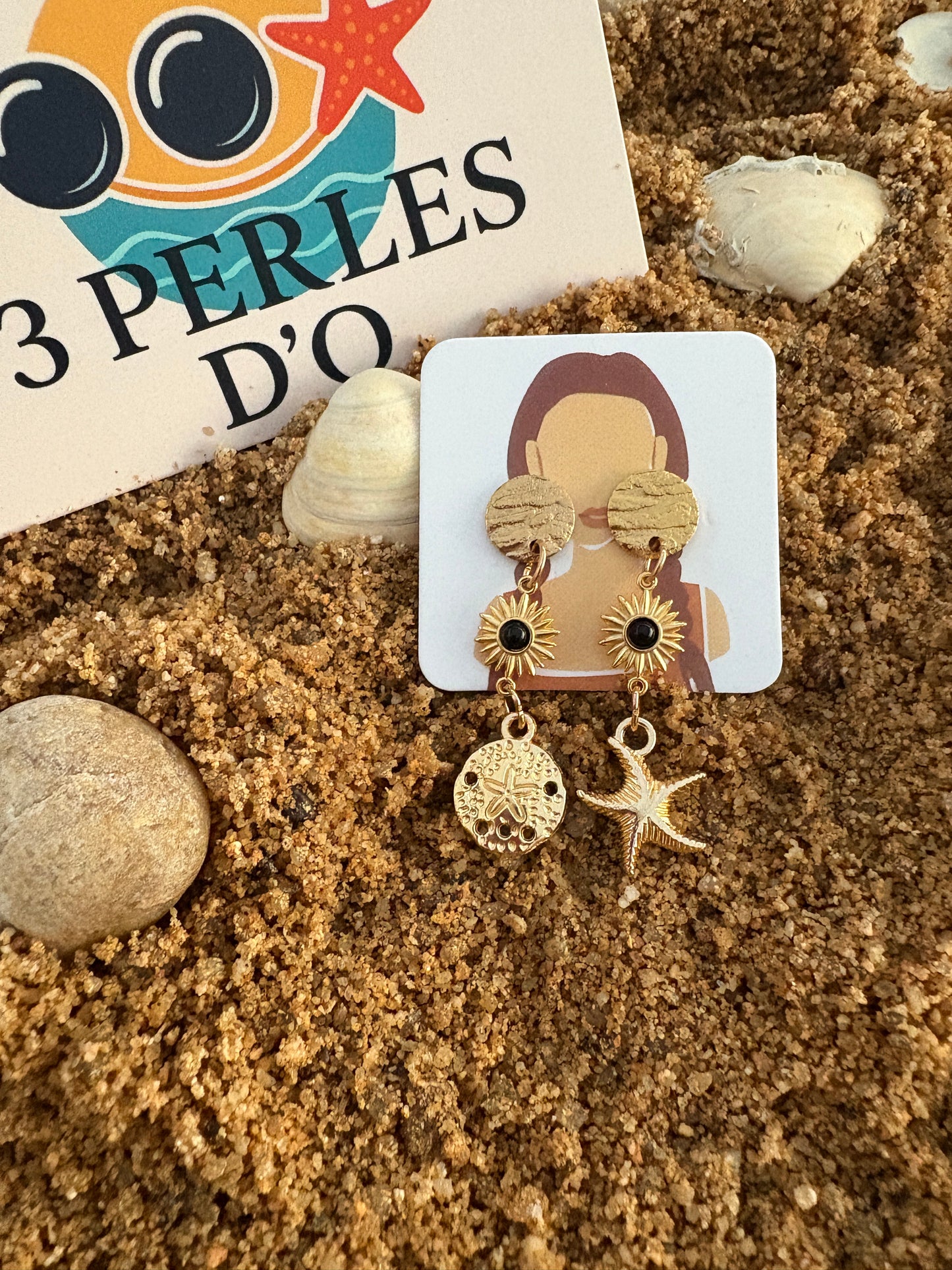 BOUCLES D'OREILLES IRIS