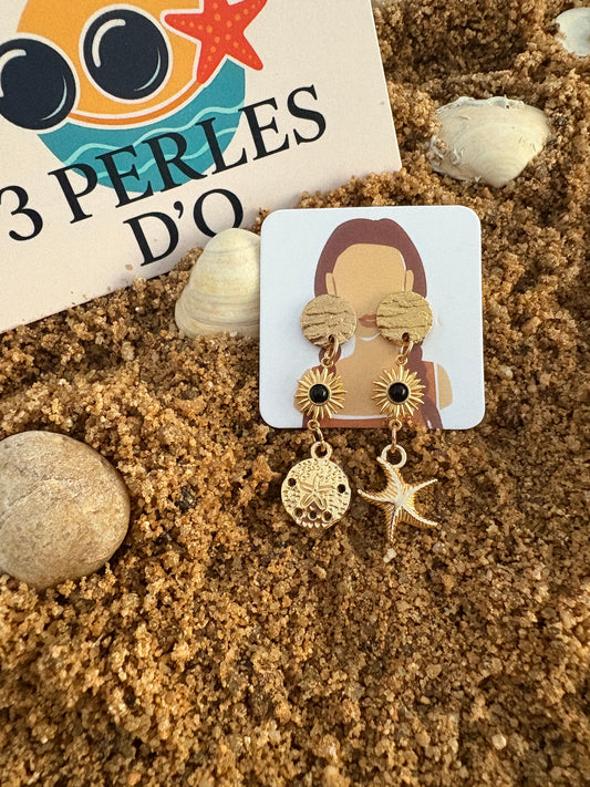 BOUCLES D'OREILLES IRIS
