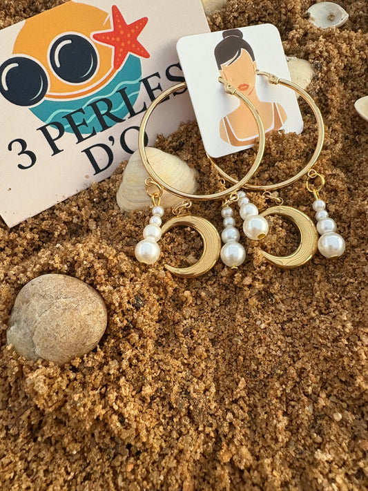 BOUCLES D'OREILLES MIA